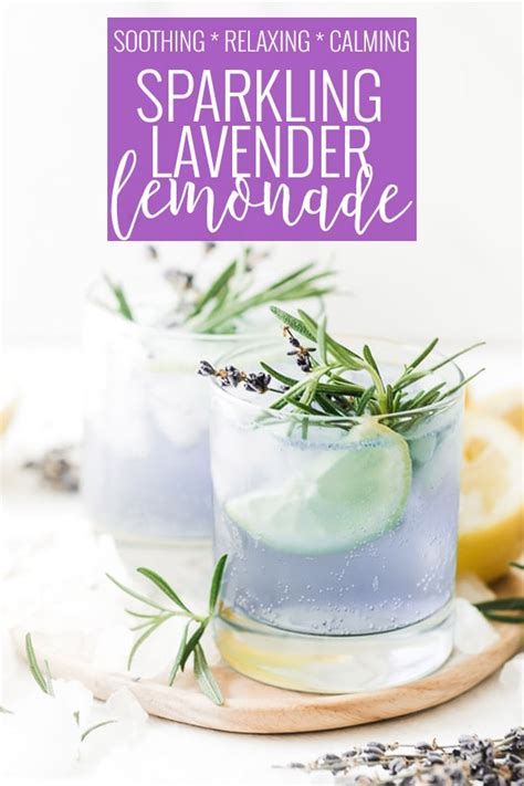 Sparkling Lavender Lemonade Recipe Lavender Lemonade Lemonade