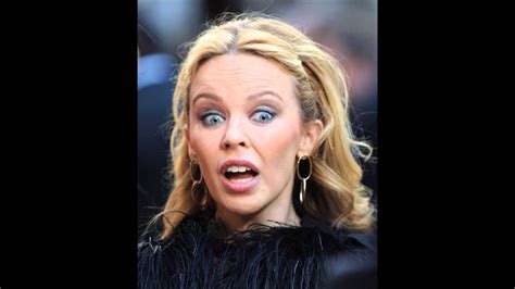 After beginning her career as a child actress on australian. funny faces of kylie minogue - YouTube