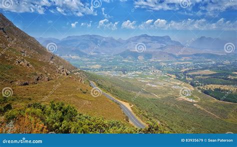 Franschhoek Pass Viewing Stock Image Image Of Pass Viewing 83935679