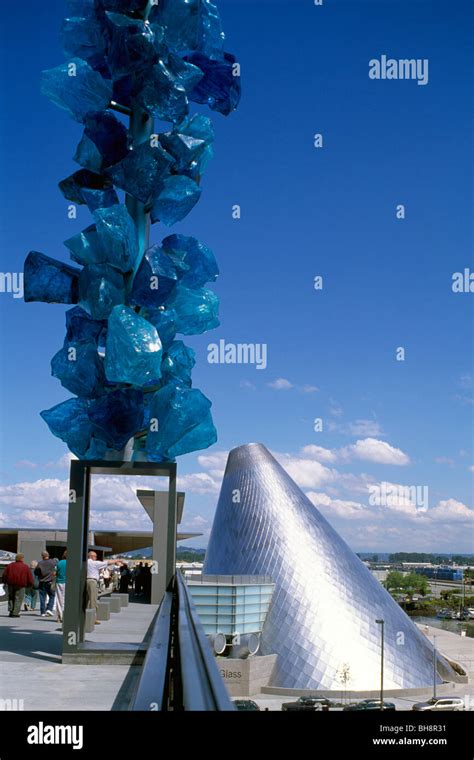 Tacoma Washington Usa Museum Of Glass Mog Dale Chihuly Bridge