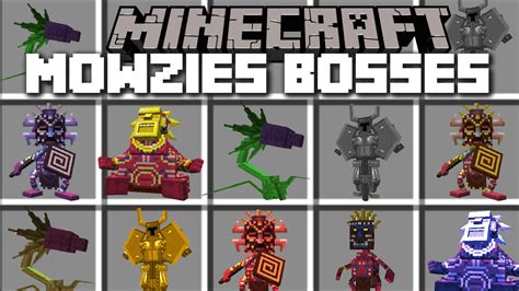 Minecraft Mowzies Boss Mod Defend Your Tribe Against The Mobs Bosses