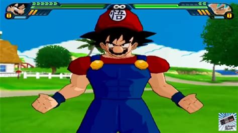 Goku Y Mario Fusion Super Mariku Dbz Tenkaichi 3 Mod Youtube