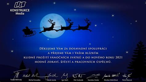 Přejeme veselé Vánoce a děkujeme za spolupráci v roce 2020! | konstrukce.cz