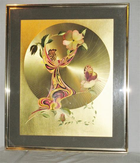 Antiques Atlas Michelle Emblem “poppy Nymph And Rose Nymph” Artwork