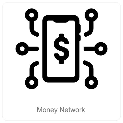 Money Network and finance icon concept 26343852 Vector Art at Vecteezy
