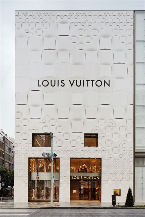 Gallery Louis Vuitton Matsuya Ginza Facade Renewal Jun Aoki