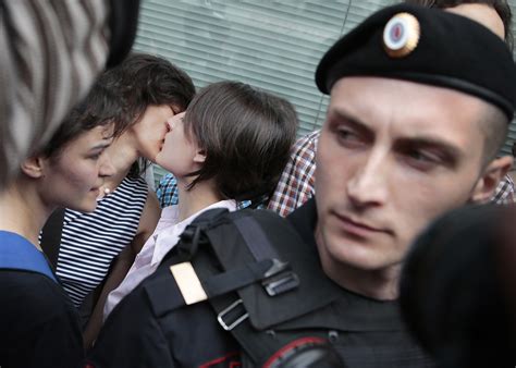 Russian Gay Rights Activists Detained More Anti Gay Activity On The Rise News And Opinion On