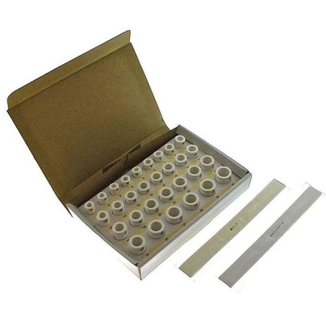 Pmc Precious Metal Clay 30 Piece 30mm Silver Clay Reusable Ceramic Ring Sizing Pellets Firing