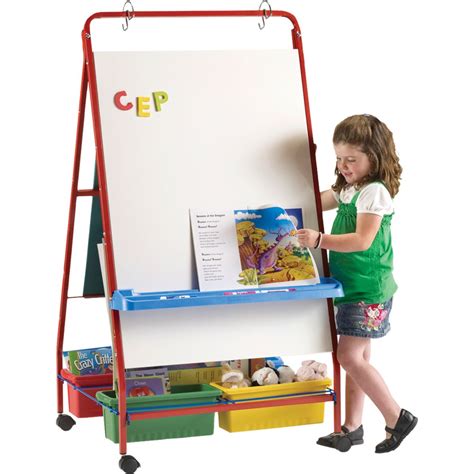 Primary Teaching Easel 1 Dry Erase Easel With Accessories