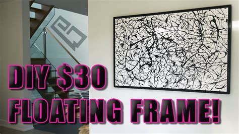 Maybe you would like to learn more about one of these? How To Build A Floating Picture Frame For $30! (Easy Method) - YouTube