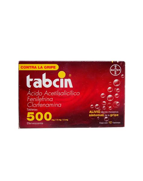 Tabcin Efervecente Bayer 2 Pzas Onix