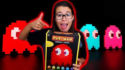 Pac Man Ghost Lamp Unboxing Youtube