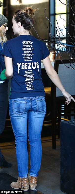 Pregnant Olivia Wilde Shows Some Love For Kanye West With Yeezus T