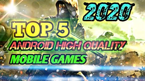 Best Android Games 2020top 5 Hd Games High Quality Games On Android