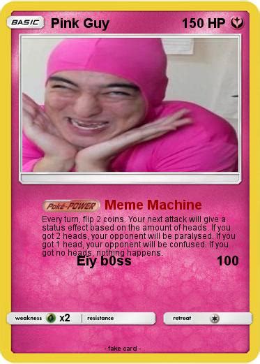Meme Machine Pink Guy Davidchirot