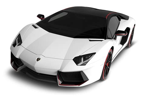 Royal Lamborghini Aventador White Car Png Image Purepng Free