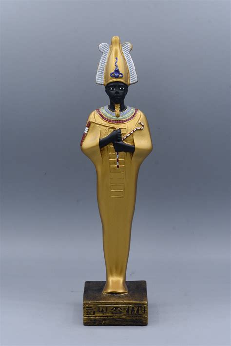 Ancient Egyptian God Of The Dead Osiris Statue Made In Egypt Etsy