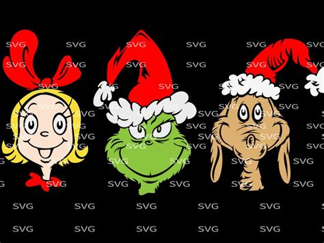 Cindy Lou Max And Grinch Bundle Svg Dxf Png Etsy New Zealand
