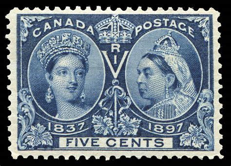 Queen Victoria Canada Postage Stamp Jubilee Issue