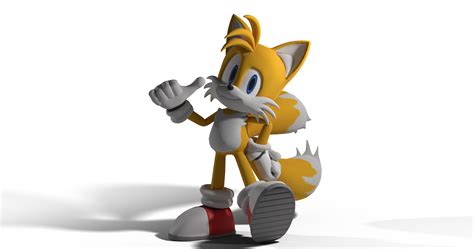 Tails The Fox Render Blender Cycles Render By Mdbsonic On Deviantart