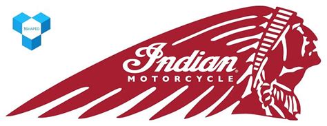 Indian Motorcycle Logo Dxf  Png Pdf Etsy