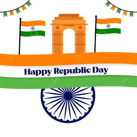26 Jan Clipart Hd Png 26 January Vector Indian Republic Day Design