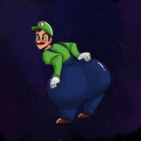 Luigi Butt Inflation In Space Sexy Fanfic By Allahallah12345 On Deviantart