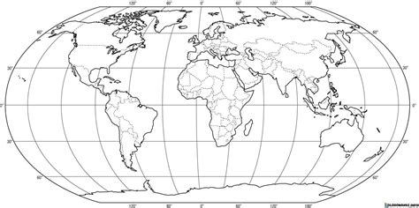 Kolorowanki Mapa Swiata Do Druku Pobierz Lub Wydrukuj Za