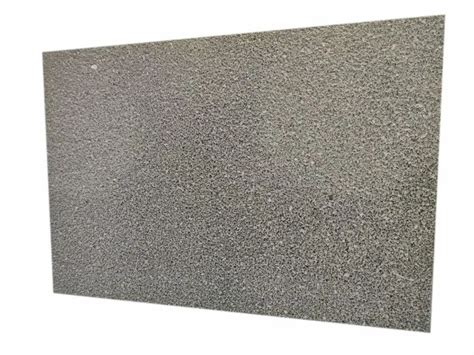 Grey Polished Finish Sandblasted Basalt Stone Slab Thickness 16mm