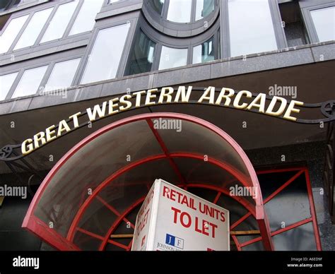 Great Western Arcade Birmingham Stock Photo Alamy