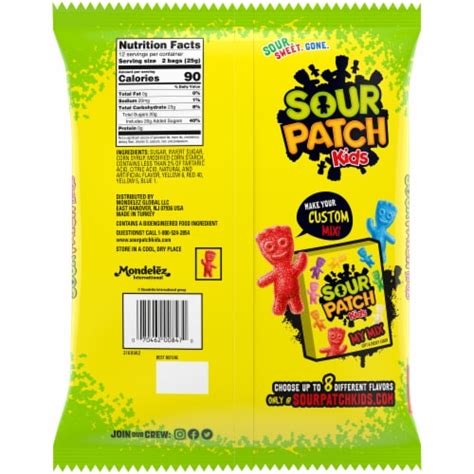 Sour Patch Kids Soft And Chewy Fun Size Candy 24 Ct 105 Oz Dillons