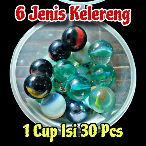 Jual Kelereng Campur Jenis Susu Hitam Wijen Belimbing Metalik