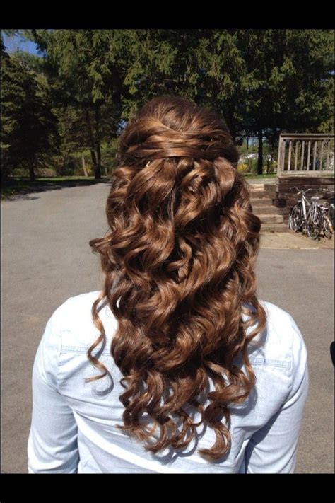 Prom Hairstyles For Long Hair Half Up Half Down Black