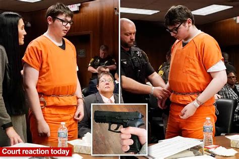 Michigan School Shooter Ethan Crumbley Sentenced To Life In Prison