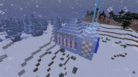 Ice Temple Minecraft Project