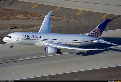 N27903 United Airlines Boeing 787 8 Dreamliner At Los Angeles Intl