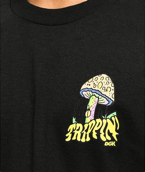 Dgk Trippin Black T Shirt Zumiez In Shirt Design Inspiration Graphic Tees Vintage