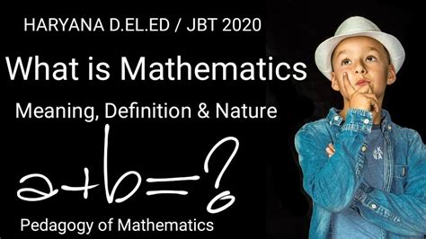 What Is Mathematics Meaning Definition Of Mathematics Nature Of