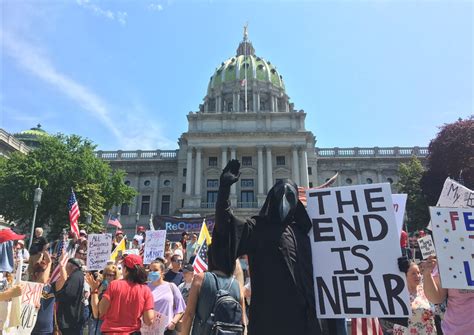 Reopen Pa Protest Outside The Capitol In Harrisburg Watch