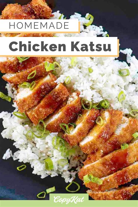 Overhead Look Of Chicken Katsu Sliced Over A Bed Of Rice And Green Onions On A Platter Chicken