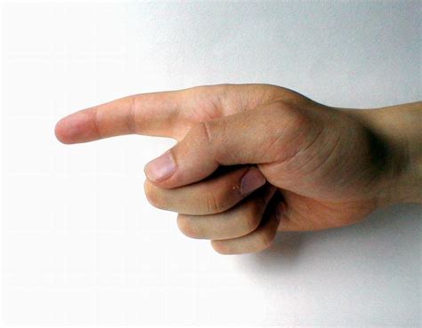 Hand Free Stock Photo Closeup Of A Hand Pointing A Finger 1735