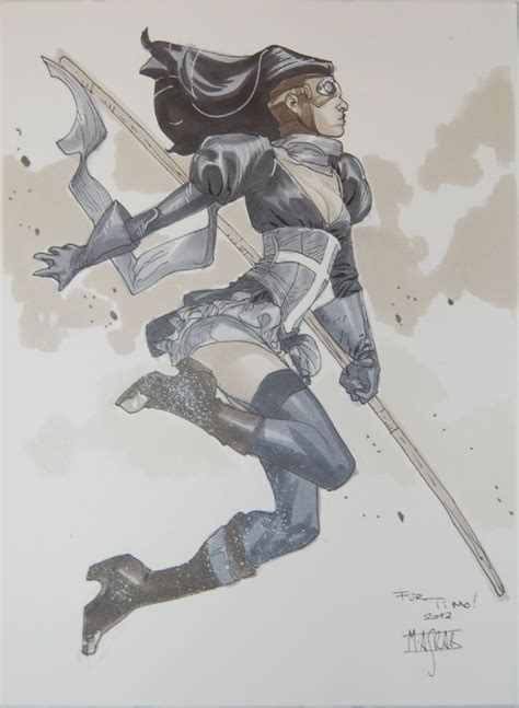 Steampunk Huntress In Timo Ss Commissions Comic Art Gallery Room