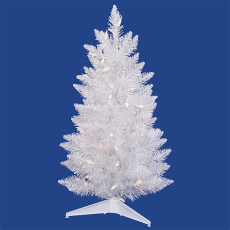 Vickerman Sparkle White Full Pre Lit Led Christmas Tree At Hayneedle