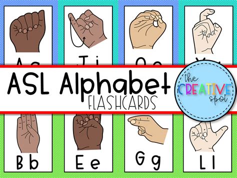 Asl Alphabet Flash Cards In 2020 Alphabet Flashcards Flashcards