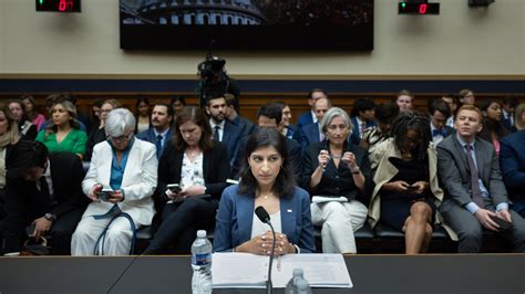Ftc Chair Lina Khan Faces Criticism In Congressional Hearing The New