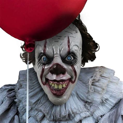 Pennywise The It Clown Scary Clown Horror Mask Clown