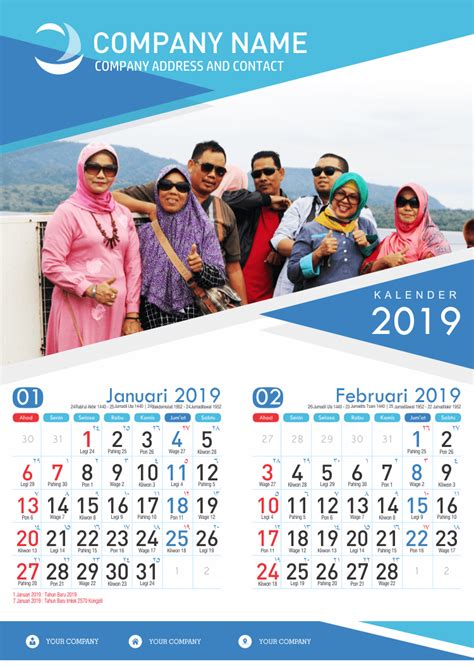 42 Desain Kalender Format Cdr Background