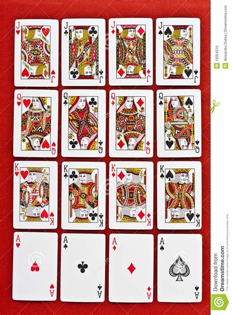 Deck Of Cards Stock Photo Image Of Game Drawing Draw 18354516