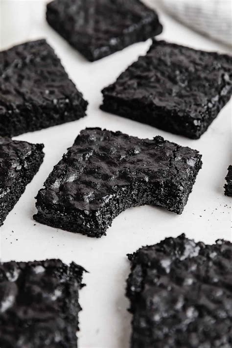 Black Cocoa Brownies Salt Baker