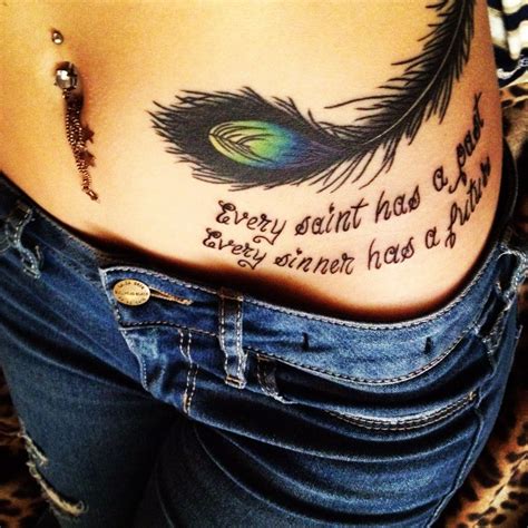 Quote of the day today's quote | archive. Peacock feather with quote | Tattoos, Tattoos and ...